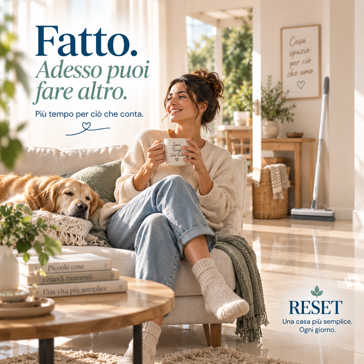 Reset - Spazza. Lava. Semplifica