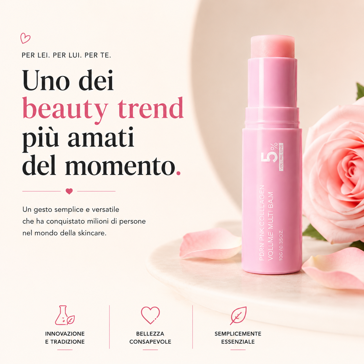 Aura - Stick al collagene per viso e collo